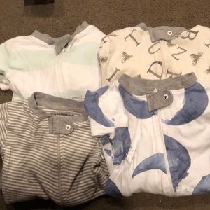 Burts Bees baby pajamas